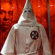A Ku Klux Klan uniform on display in Washington, D.C., in 2011 (Karin Zeitvogel/AFP/Getty Images)